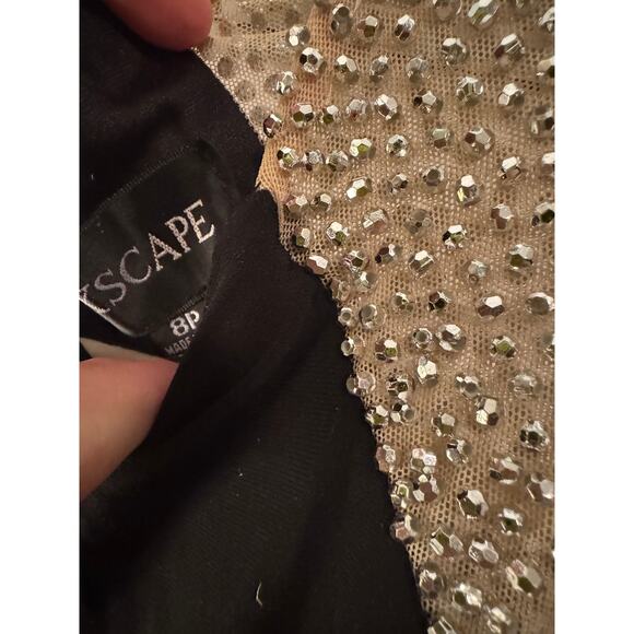 XSCAPE Elise Quarter Sleeve Jersey Knit Dress Size 8P New with Tag MSRP $279 - Picture 11 of 12